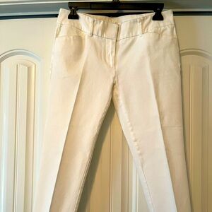 White Ankle Pants